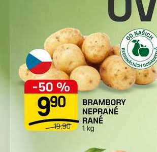 BRAMBORY NEPRANÉ RANÉ 1kg 