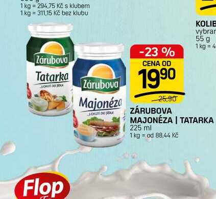 ZÁRUBOVA MAJONÉZA | TATARKA 225 ml