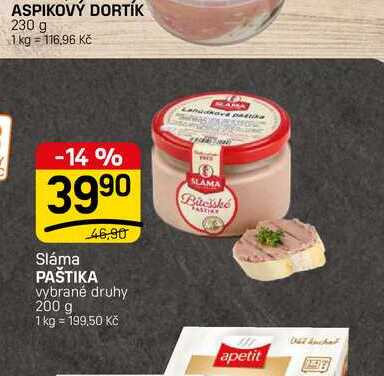 PAŠTIKA vybrané druhy 200 g 