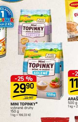 MINI TOPINKY* vybrané druhy 150 g