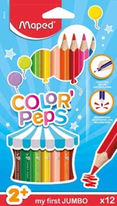 Maped Color'Peps Jumbo Trojhranné pastelky