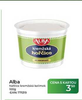 Alba hořčice kremská kelimek 100g  