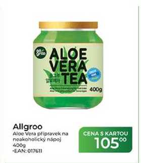 Allgroo Aloe Vera pripravek na neakoholický nápoj 400g