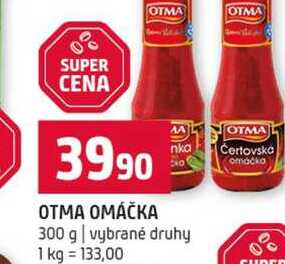 OTMA OMÁČKA 300 g vybrané druhy