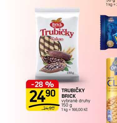 TRUBIČKY BRICK vybrané druhy 150 g