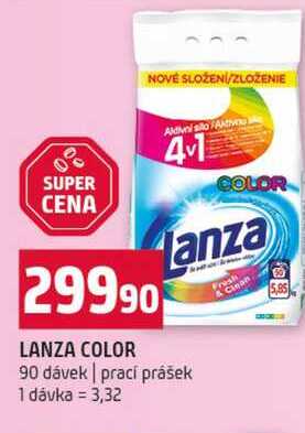 LANZA COLOR 90 dávek prací prášek Terno