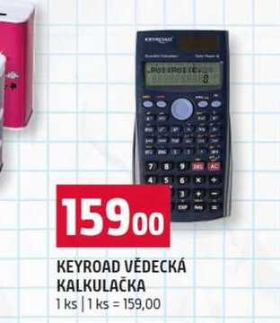 KEYROAD VĚDECKÁ KALKULAČKA 1 ks