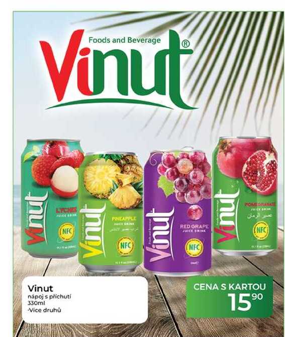 Vinut nápoj s příchutí 330ml