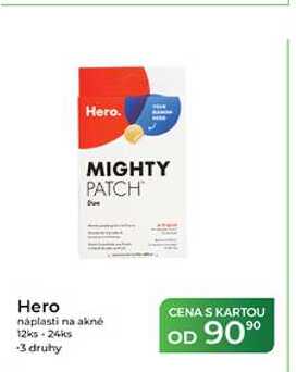 Hero náplasti na akné 12ks-24ks