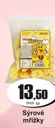 Sýrové mřížky 50 g