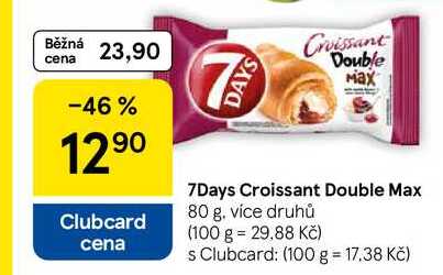 7Days Croissant Double Max, 80 g