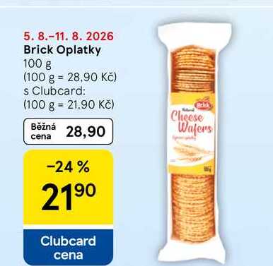 Brick Oplatky, 100 g