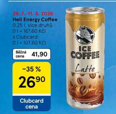 Hell Energy Coffee, 0.25 l, více druhů