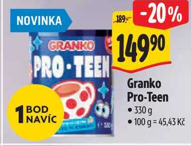 Granko Pro-Teen, 330 g