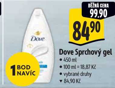 Dove Sprchový gel, 450 ml Albert