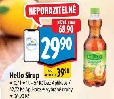 Hello Sirup, 0,71