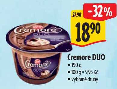 Cremore DUO, 190 g