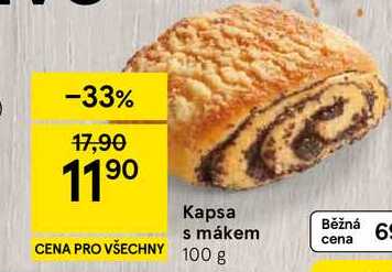 Kapsa s mákem, 100 g