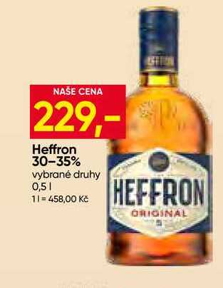 Heffron 30-35% vybrané druhy 0,5l