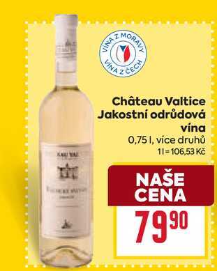 Château Valtice Jakostní odrůdová vína 0,75l
