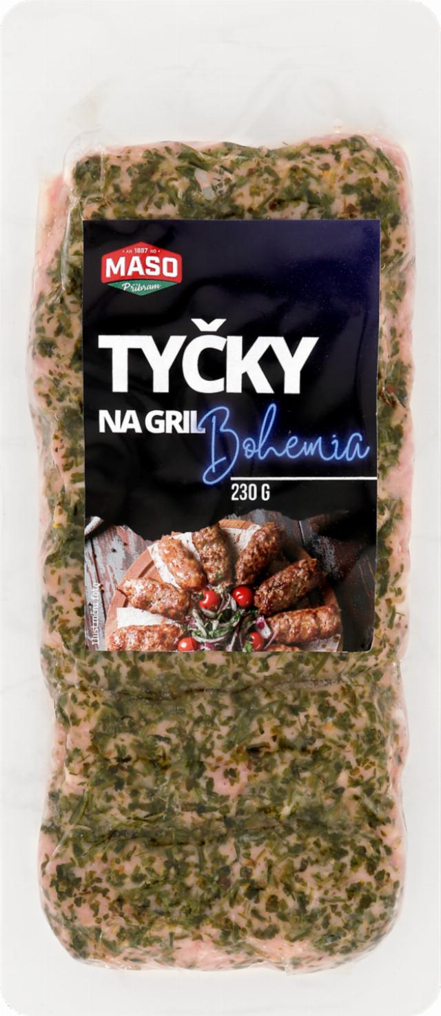 Maso Příbram Tyčky na gril Bohemia