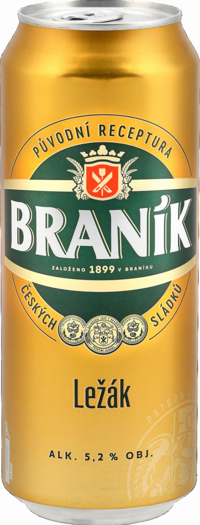 Braník Pivo světlý ležák