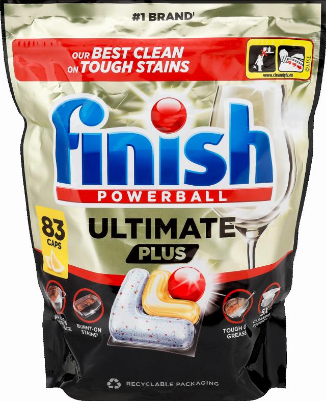 Finish Ultimate+ Kapsle do myčky