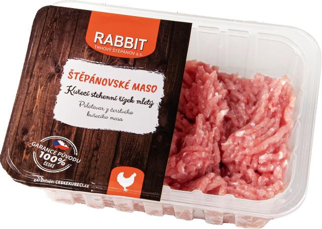 Rabbit Kuřecí stehenní steak mletý
