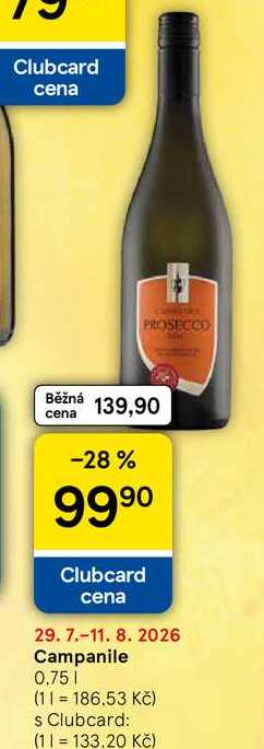 Campanile, 0.75 l