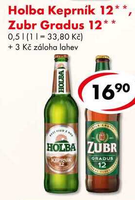 Zubr Keprník 12, 0,5 l 