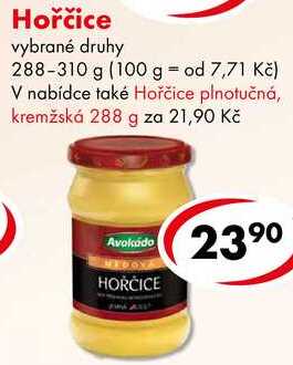 Hořčice, 288-310 g  