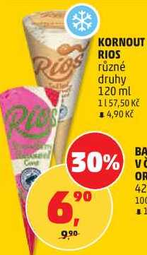 KORNOUT RIOS různé druhy, 120 ml