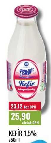 KEFÍR 1,5%, 750ml