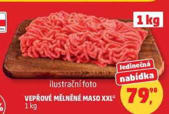 VEPŘOVÉ MĚLNĚNÉ MASO XXL, 1 kg