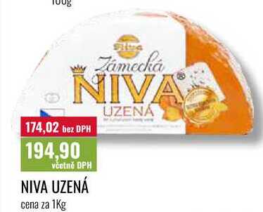 NIVA UZENÁ, cena za 1Kg