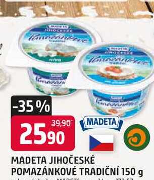 MADETA JIHOČESKÉ POMAZÁNKOVÉ TRADIČNÍ 150 g 