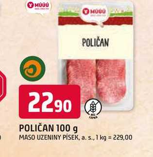 Poličan balený 100g