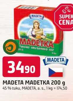 MADETA MADETKA 200 g 45% tuku