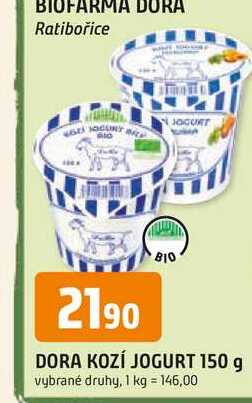 KOZÍ JOGURT 150 g 