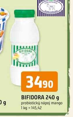 BIFIDORA 240 g probiotický nápoj mango 