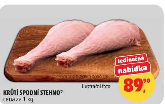 KRŮTÍ SPODNÍ STEHNO, 1 kg