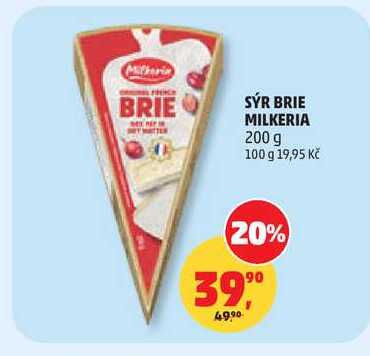 SÝR BRIE MILKERIA, 200 g 