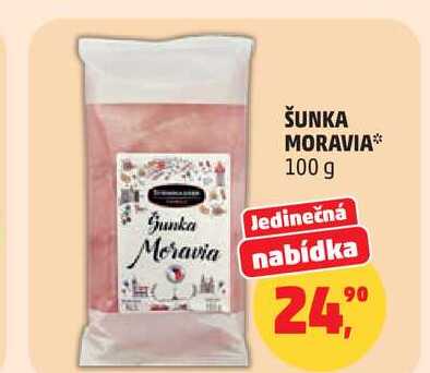 ŠUNKA MORAVIA, 100 g