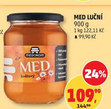MED LUČNÍ, 900 g 