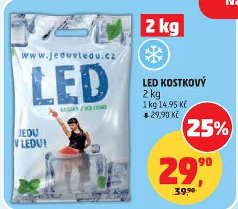 LED KOSTKOVÝ, 2 kg