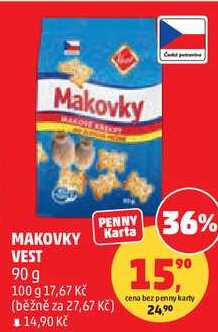 MAKOVKY VEST, 90 g 