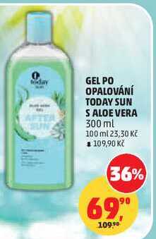GEL PO OPALOVÁNÍ TODAY SUN S ALOE VERA, 300 ml