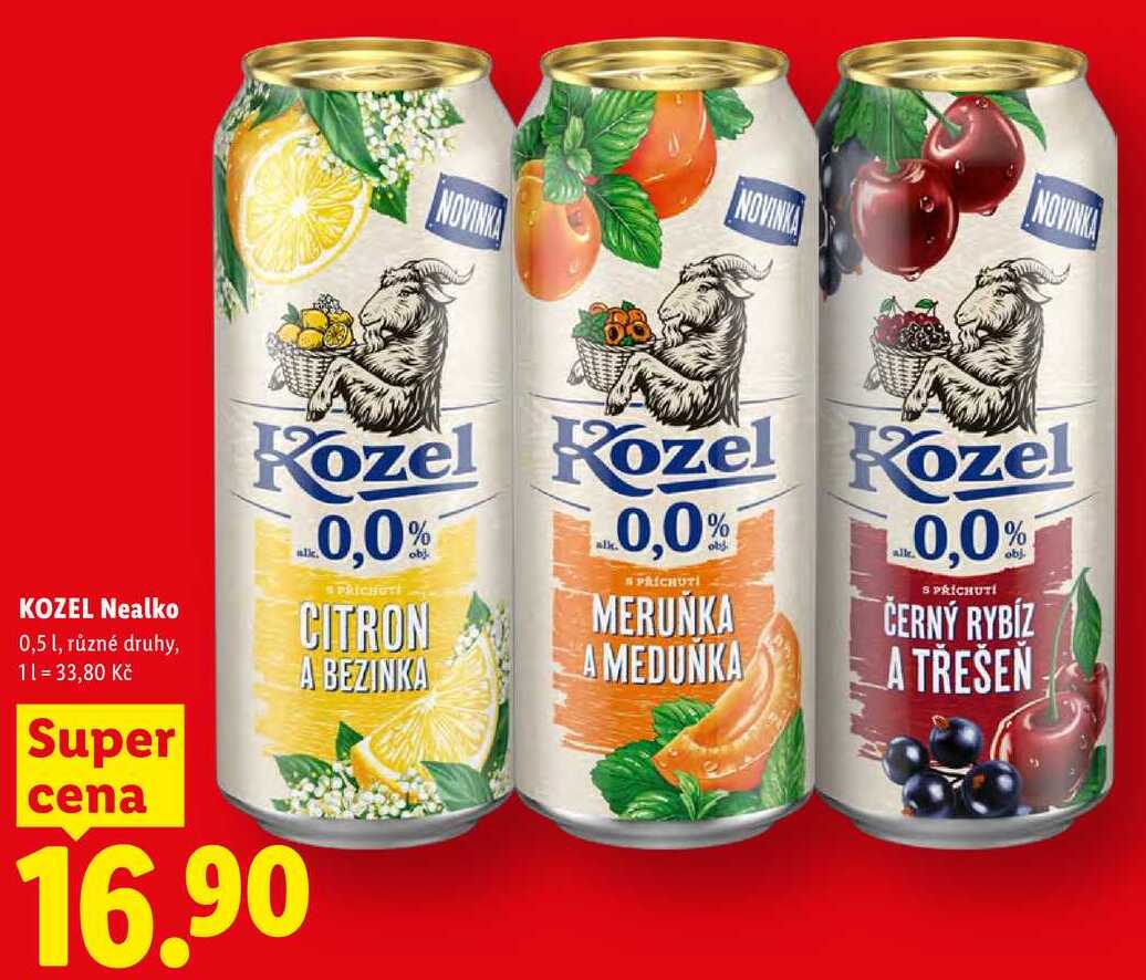 KOZEL Nealko, 0,5 l
