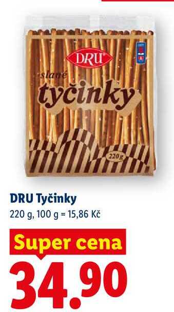 DRU tyčinky, 220 g