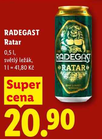 RADEGAST Ratar, 0,5 l